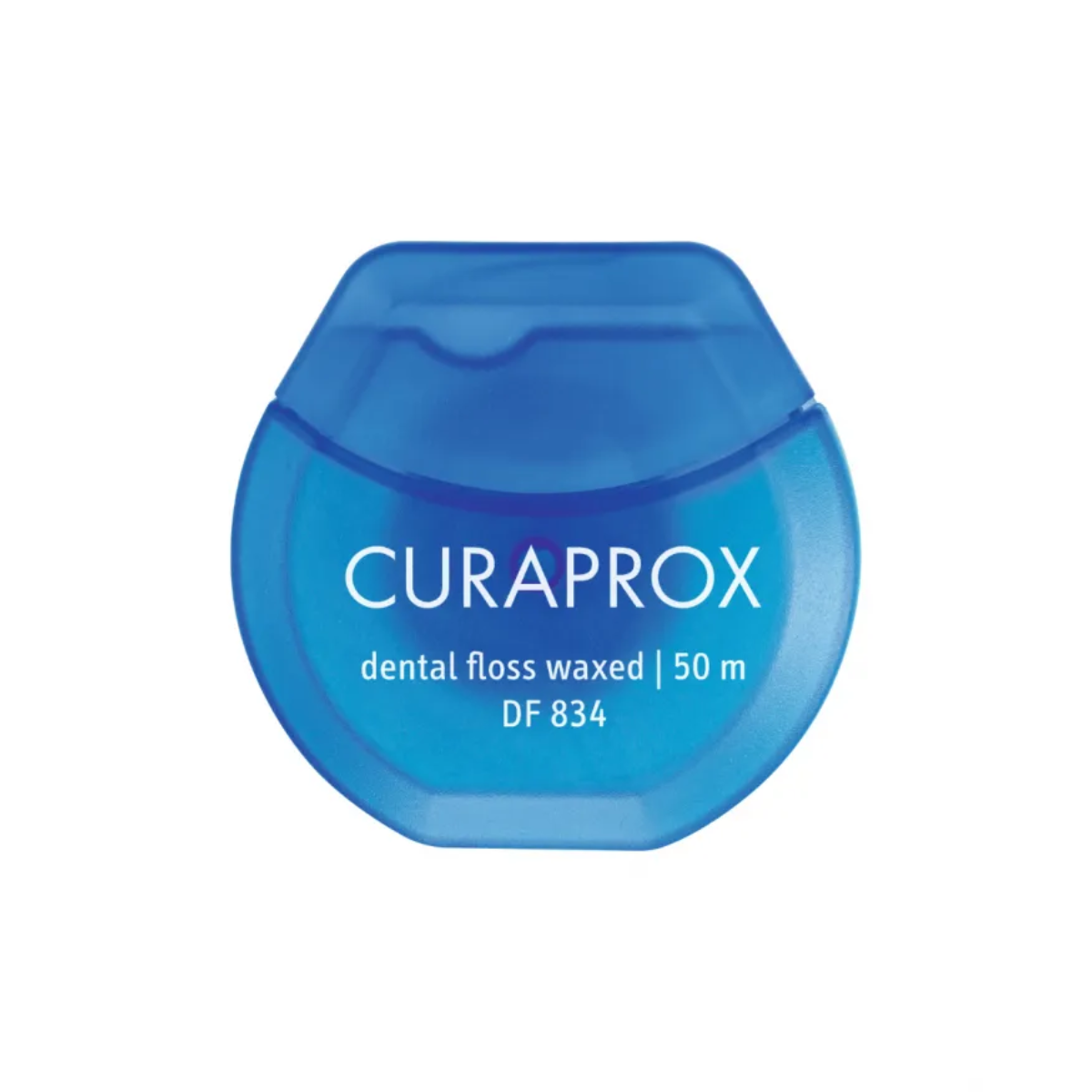 Нитка міжзубна вощена з ароматом м’яти DF 834, 50 м CURAPROX, фото 1