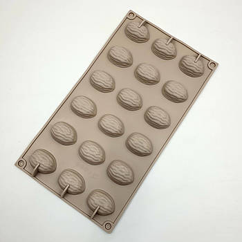 Силіконова форма Горішки — 18 шт.