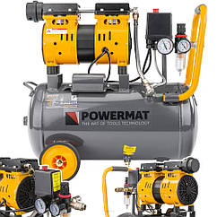 Безоливний компресор Powermat PM-KBO-24T, 24 л