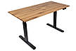 Регульований стіл Barsky Lux Solid Oak Wood 1400*700 LO-01, фото 8