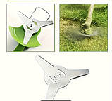 Металевий Ніж для Газонокосарки 150 мм (3 леза), фото 3