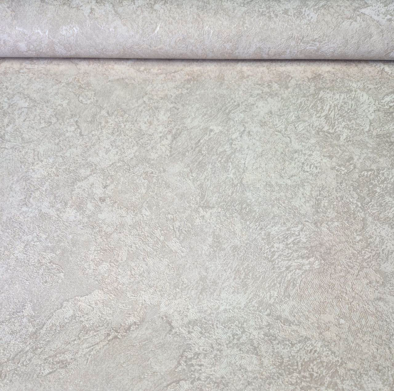 Шпалери вінілові 10.05 × 1.06 м Слов’янські шпалери 1578-06, світло-сірі, кремові в спальню, вітальню, коридор, фото 1