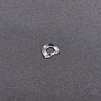 Кольцо-овал для римских штор прозрачный 99324