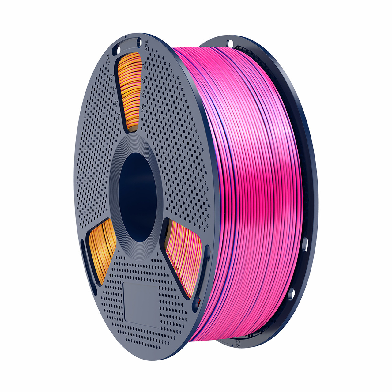 Пластик філамент SUNLU Silk PLA+ Tri-Color Red Yellow Blue, Reusable Spool, 1kg