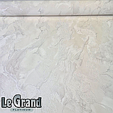 Шпалери вінілові 10.05 × 1.06 м Слов’янські шпалери 1594-05, білі, світло-сірі, сріблясті в спальню, вітальню, коридор, фото 2