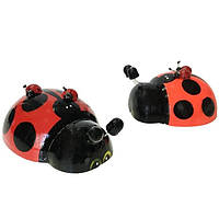 Магніт сонечко з дерева 10 см набір 2 шт.