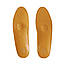 Устілки ортопедичні Leather Step 39-40 (25.5 - 26,0 см) шкіряні із супінатором для ідеального положення стопи, фото 2