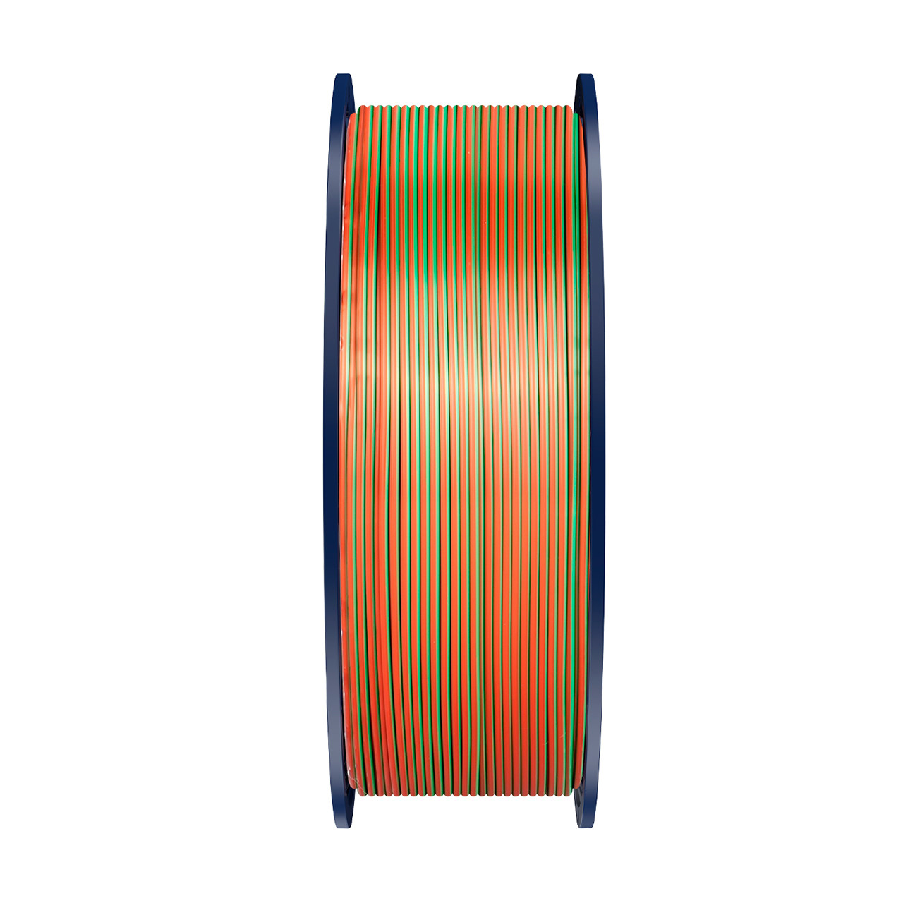 Пластик філамент SUNLU Silk PLA+ Tri-Color Orange Blue Green, Reusable Spool, 1kg