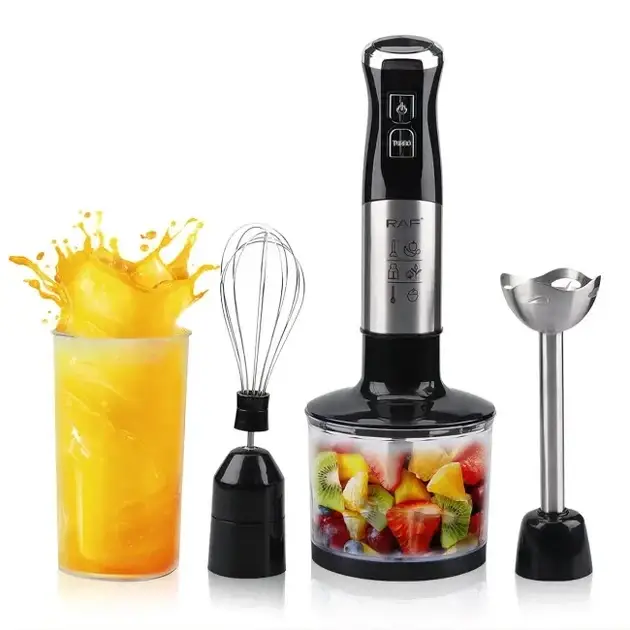 Занурювальний кухонний блендер RAF 4 в 1 R.326, фото 1