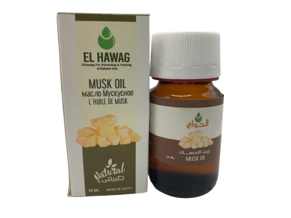 Натуральна ефірна олія мускусна, Компанія El Hawag, Єгипту, 30 мл, фото 1