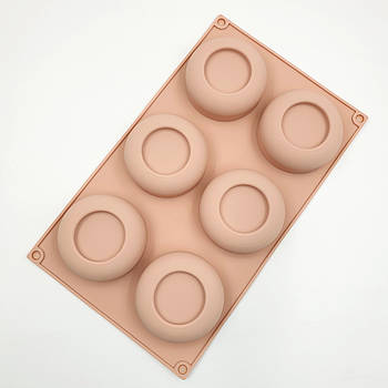 Силіконова форма для євродеертів Mini Dot — 6 шт.