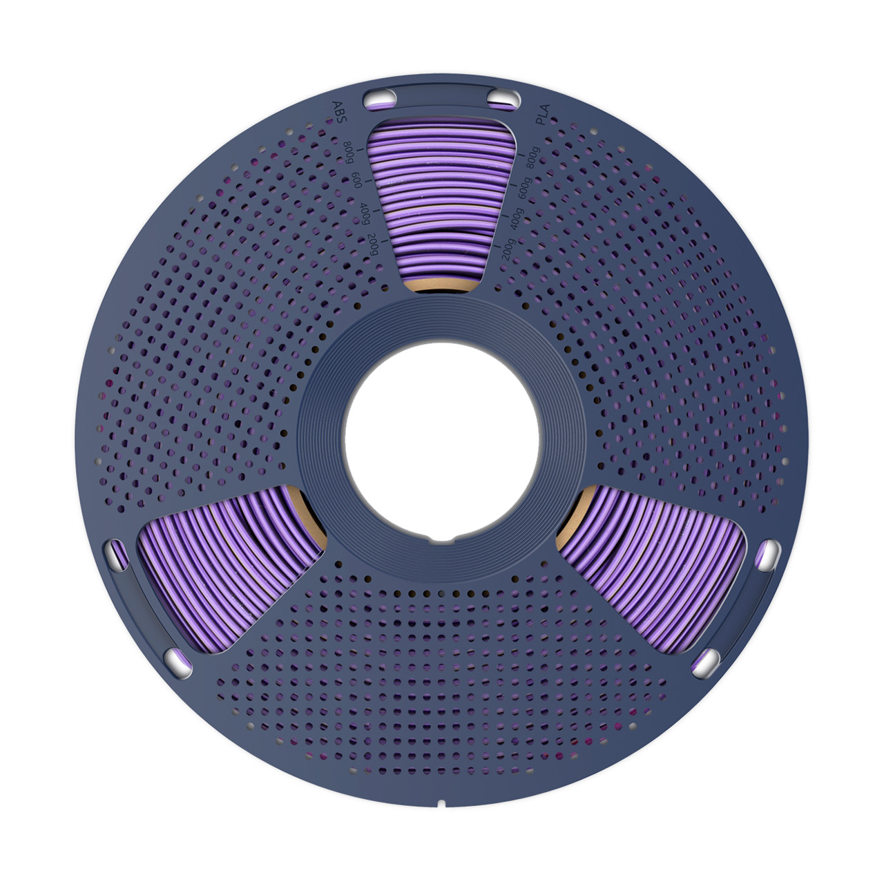 Пластик філамент SUNLU Silk PLA+ Tri-Color Black Gold Purple, Reusable Spool, 1kg