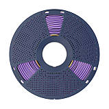 Пластик SUNLU Silk PLA+ Tri-Color Black Gold Purple, RS v3, 1.75мм, 1кг, 205-230°C, Чорний Золото Фіолетовий філамент для 3Д-друку, фото 4
