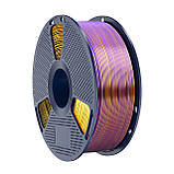 Пластик SUNLU Silk PLA+ Tri-Color Black Gold Purple, RS v3, 1.75мм, 1кг, 205-230°C, Чорний Золото Фіолетовий філамент для 3Д-друку, фото 6