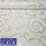 Шпалери вінілові 10.05 × 1.06 м Marburg 30708, золотисті в коридор, вітальню, зал, спальню, офіс, фото 2