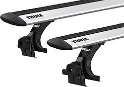 Багажник на водостоки (15 см) Thule Wingbar Evo для Lada 2108; 2109; 21099; 2115 (mkI) 1984-2014 (TH 7111-9512)