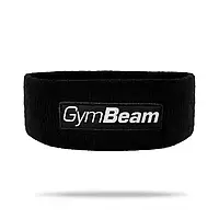 Спортивна пов‘язка на голову Sweat Sports чорна GymBeam