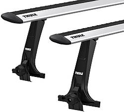 Багажник на водостоки (28 см) Thule Wingbar Evo для Land Rover Defender (mkI) 1983-2016 (TH 7115-9531)