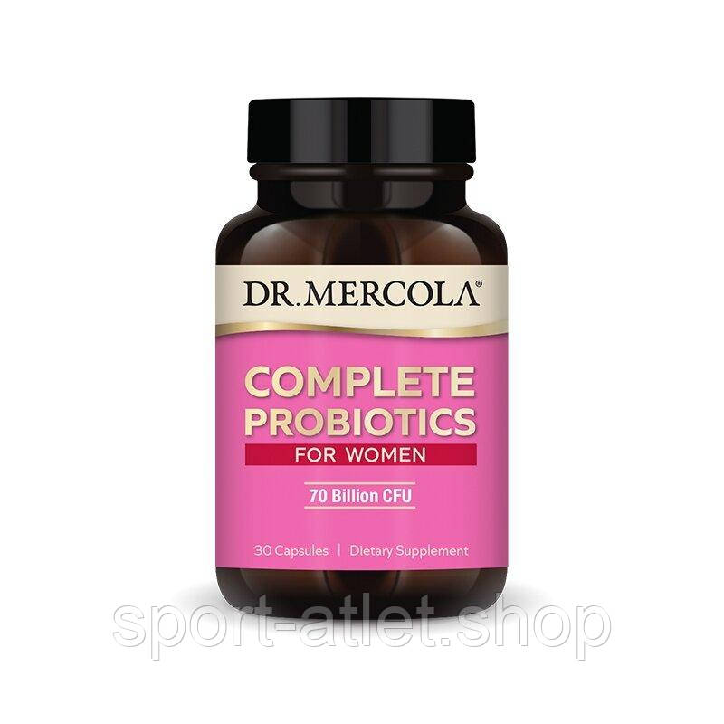 Комплекс пробіотиків Dr. Mercola Complete Probiotics for Women, 30 капсул для жінок, фото 1