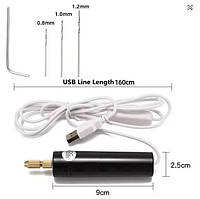 Ручний мінідриль USB із цанговим патроном