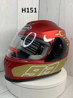 Мотошолом інтеграл, легкий, Шолом мотоциклетний глянець