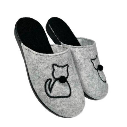 Жіночі тапочки на поліуретановій підошві, фото 2