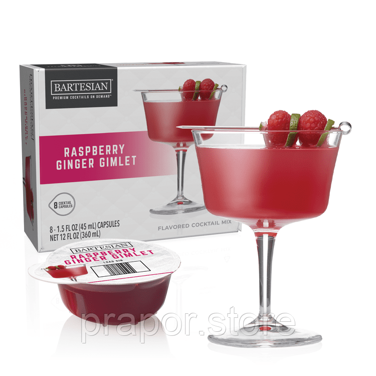Капсули Bartesian Raspberry Ginger Gimlet