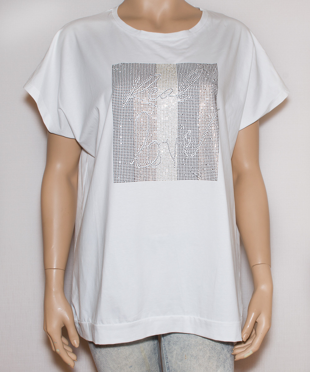 Футболка нарядна жіноча (біла)