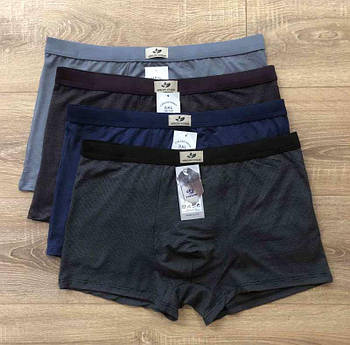 Боксери чоловічі труси стрейч бавовна батал великих розмірів Смуга Боксерки