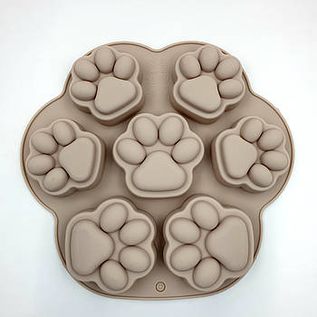 Силіконова форма Лапки — 7 шт.