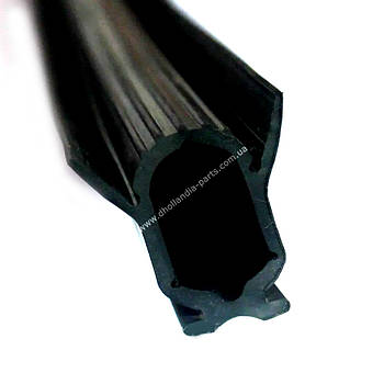 Високий гумовий ущільнювач гидроборта Dhollandia по периметру платформи гидроборта 1,8м