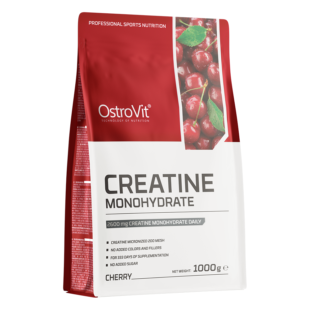 Креатин Creatine Monohydrate OstroVit 1 кг Вишня, фото 1