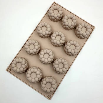 Силіконова форма для євродеертів Nuage — 12 шт.