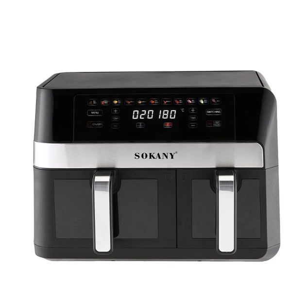 Аерогриль на 2 контейнери 2800 Вт 7+4 л Sokany SK-10034 Fm