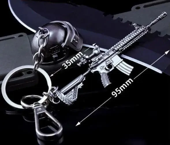 Брелок з гри Pubg Шолом і M416 BPB, фото 1