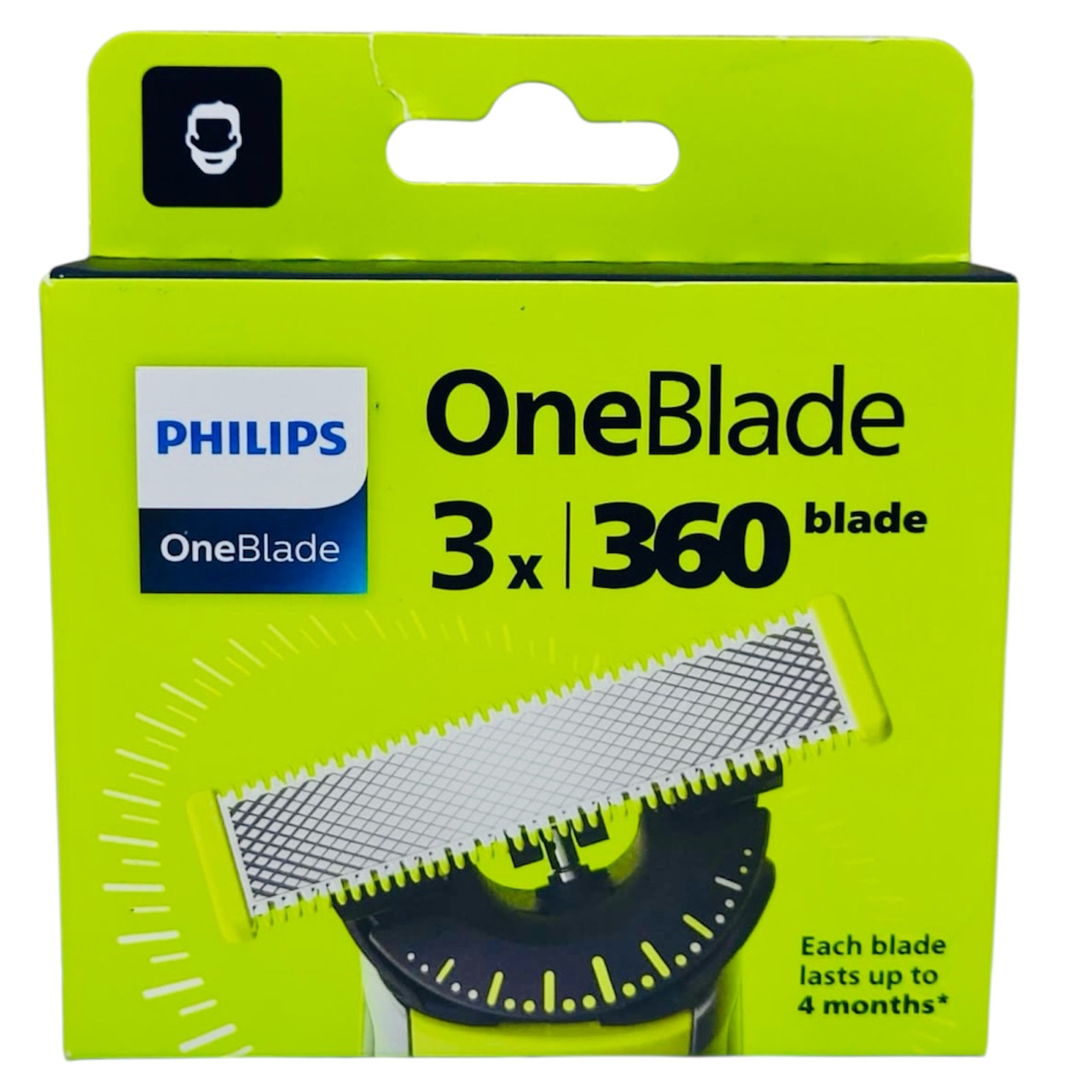 Змінні леза Philips OneBlade 360 QP430/50(3 шт.), фото 1