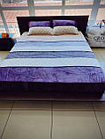 Наматрацник велюровий 180*200 см з наволочками 50*70 см, фото 5