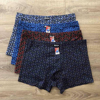 Боксери чоловічі труси бавовна батал великих розмірів Орнамент Індена мікс