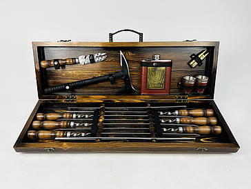 Набір шампурів в кейсі ВІКІНГ