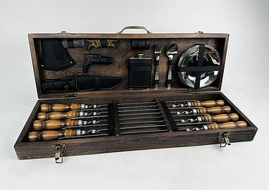 Набір шампурів в кейсі ПІКНІК КЛАССІК