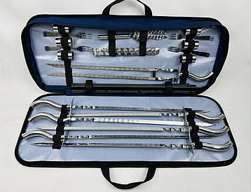 Набір шампурів 3мм Планшет Делюкс