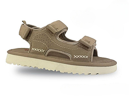 Стильні літні босоніжки в коричневому кольорі для дівчинки хлопчика