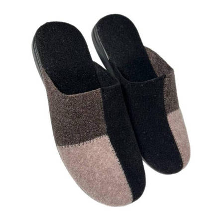 Чоловічі тапочки на поліуретановій підошві, фото 2