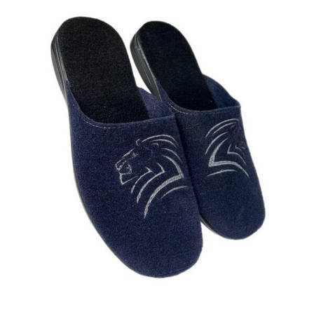 Чоловічі тапочки на поліуретановій підошві, фото 2