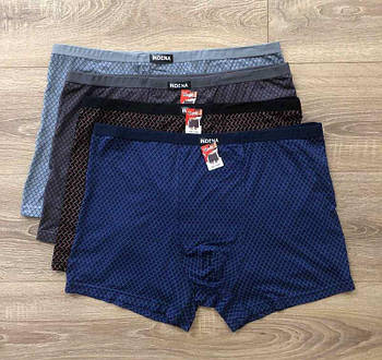 Боксери чоловічі труси бамбук батал великих розмірів Меш Індена Боксерки