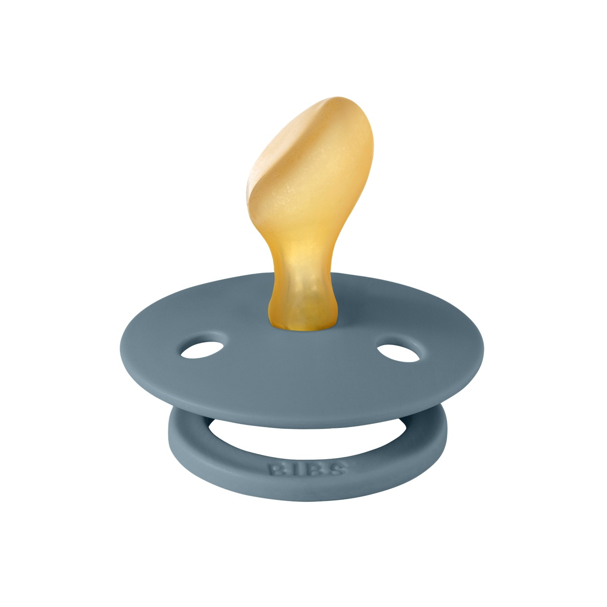 Пустушка BIBS Colour Latex Anatomical (анатомічна) – Petrol 0-6 міс., фото 1