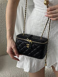 Сумка Chanel Classic Black Lambskin чорний, фото 2