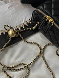 Сумка Chanel Classic Black Lambskin чорний, фото 7