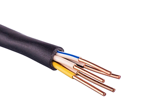 Кабель силовий мідний ВВГнг 5x10