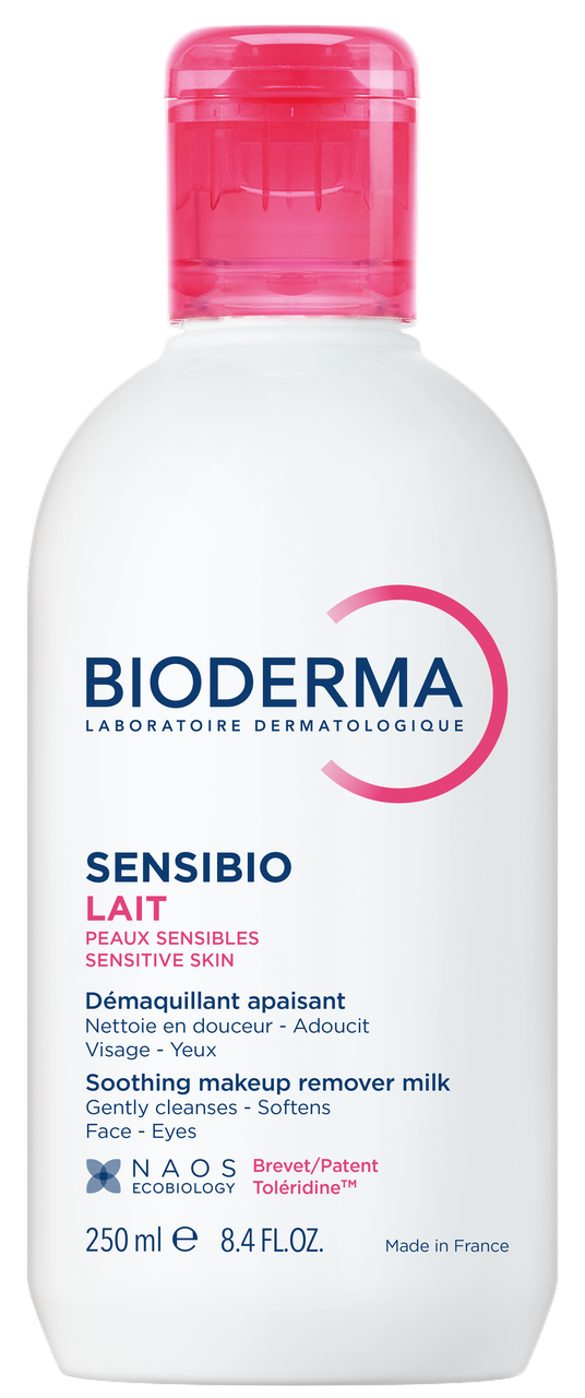 Біодерма Сенсібіо очисне молочко для чутливої шкіри Bioderma Sensibio Lait 250 мл